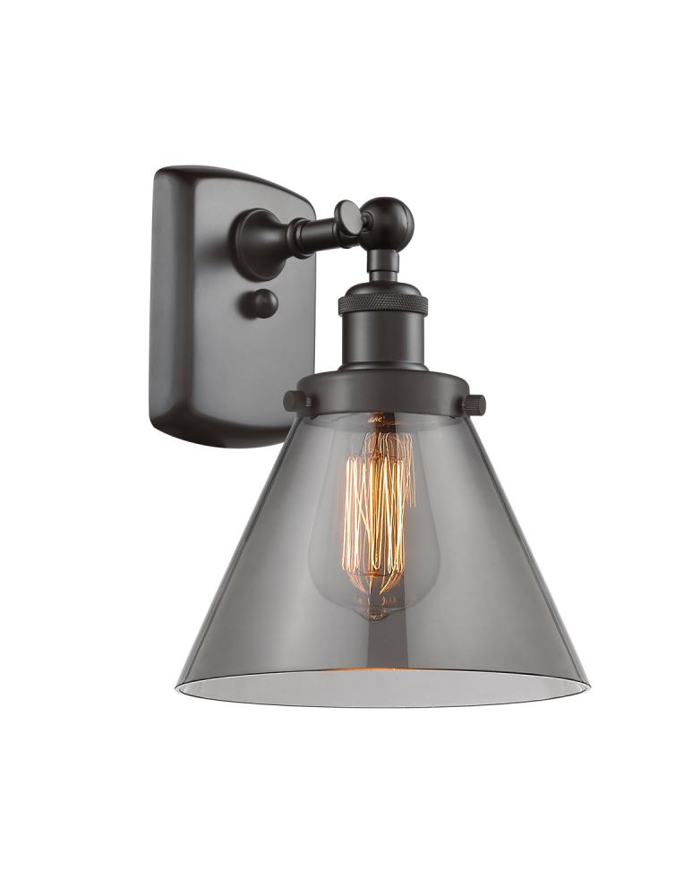 Cone - 1 Light - 8 inch - Oil Rubbed Bronze - Sconce