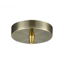 Innovations Lighting 100-AB - Single Port Round Canopy & Hardware