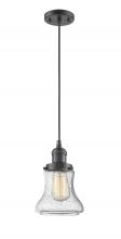 Innovations Lighting 201C-OB-G194-LED - Bellmont - 1 Light - 6 inch - Oil Rubbed Bronze - Cord hung - Mini Pendant