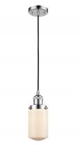 Innovations Lighting 201C-PC-G311-LED - Dover - 1 Light - 5 inch - Polished Chrome - Cord hung - Mini Pendant