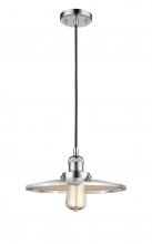 Innovations Lighting 201C-PC-MFR-PC-12-LED - Appalachian - 1 Light - 12 inch - Polished Chrome - Cord hung - Mini Pendant