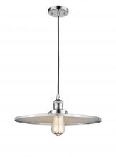 Innovations Lighting 201C-PC-MFR-PC-16-LED - Appalachian - 1 Light - 16 inch - Polished Chrome - Cord hung - Mini Pendant