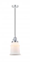 Innovations Lighting 201CSW-PC-G181-LED - Canton - 1 Light - 6 inch - Polished Chrome - Cord hung - Mini Pendant