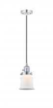 Innovations Lighting 201CSW-PC-G181S-LED - Canton - 1 Light - 5 inch - Polished Chrome - Cord hung - Mini Pendant