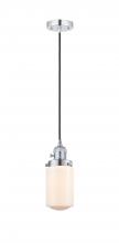 Innovations Lighting 201CSW-PC-G311-LED - Dover - 1 Light - 5 inch - Polished Chrome - Cord hung - Mini Pendant