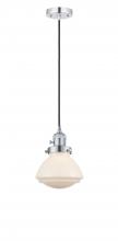 Innovations Lighting 201CSW-PC-G321-LED - Olean - 1 Light - 7 inch - Polished Chrome - Cord hung - Mini Pendant