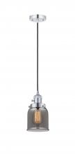 Innovations Lighting 201CSW-PC-G53-LED - Bell - 1 Light - 5 inch - Polished Chrome - Cord hung - Mini Pendant