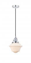 Innovations Lighting 201CSW-PC-G531-LED - Oxford - 1 Light - 7 inch - Polished Chrome - Cord hung - Mini Pendant