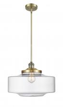 Innovations Lighting 201S-AB-G692-16-LED - Bridgeton - 1 Light - 16 inch - Antique Brass - Stem Hung - Mini Pendant