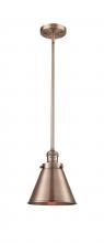 Innovations Lighting 201S-AC-M13-AC-LED - Appalachian - 1 Light - 8 inch - Antique Copper - Stem Hung - Mini Pendant