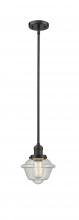 Innovations Lighting 201S-OB-G534-LED - Oxford - 1 Light - 8 inch - Oil Rubbed Bronze - Stem Hung - Mini Pendant