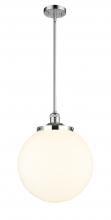 Innovations Lighting 201S-PC-G201-14-LED - Beacon - 1 Light - 14 inch - Polished Chrome - Stem Hung - Pendant