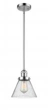 Innovations Lighting 201S-PC-G44-LED - Cone - 1 Light - 8 inch - Polished Chrome - Stem Hung - Mini Pendant