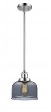 Innovations Lighting 201S-PC-G73-LED - Bell - 1 Light - 8 inch - Polished Chrome - Stem Hung - Mini Pendant