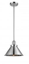 Innovations Lighting 201S-PC-M10-PC-LED - Briarcliff - 1 Light - 10 inch - Polished Chrome - Stem Hung - Mini Pendant