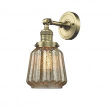 Innovations Lighting 203-AB-G146-LED - Chatham - 1 Light - 7 inch - Antique Brass - Sconce