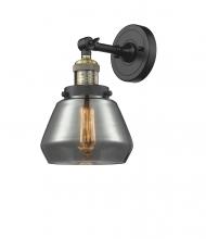 Innovations Lighting 203-BAB-G173-LED - Fulton - 1 Light - 7 inch - Black Antique Brass - Sconce