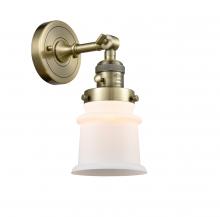 Innovations Lighting 203SW-AB-G181S-LED - Canton - 1 Light - 5 inch - Antique Brass - Sconce