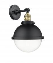  203SW-BAB-HFS-82-BK - Hampden - 1 Light - 9 inch - Black Antique Brass - Sconce