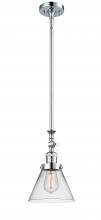 Innovations Lighting 206-PC-G42 - Cone - 1 Light - 8 inch - Polished Chrome - Stem Hung - Mini Pendant