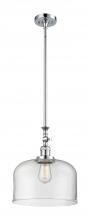 Innovations Lighting 206-PC-G72-L - Bell - 1 Light - 12 inch - Polished Chrome - Stem Hung - Mini Pendant