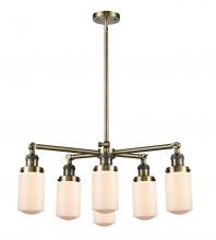 Innovations Lighting 207-6CR-AB-G311 - Dover 6 Light Chandelier