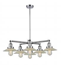 Innovations Lighting 207-6CR-PC-G2 - Halophane 6 Light Chandelier