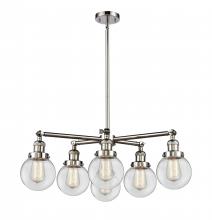 Innovations Lighting 207-6CR-PN-G202-6 - Beacon Chandelier