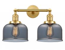 Innovations Lighting 208-SG-G73 - Bell - 2 Light - 19 inch - Satin Gold - Bath Vanity Light