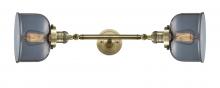 Innovations Lighting 208L-AB-G73 - Bell - 2 Light - 8 inch - Antique Brass - Bath Vanity Light