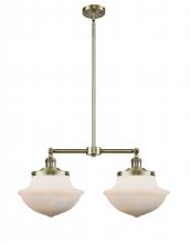 Innovations Lighting 209-AB-G541-LED - Oxford - 2 Light - 25 inch - Antique Brass - Stem Hung - Island Light