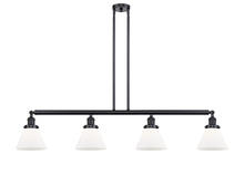 Innovations Lighting 214-BK-G41-LED - Cone - 4 Light - 52 inch - Matte Black - Stem Hung - Island Light