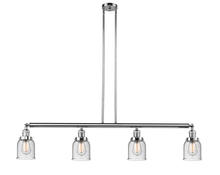 Innovations Lighting 214-PC-G54-LED - Bell - 4 Light - 50 inch - Polished Chrome - Stem Hung - Island Light