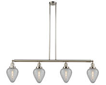 Innovations Lighting 214-PN-G165-LED - Geneseo - 4 Light - 52 inch - Polished Nickel - Stem Hung - Island Light