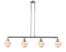 Innovations Lighting 214-PN-G531-LED - Oxford - 4 Light - 52 inch - Polished Nickel - Stem Hung - Island Light