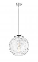 Innovations Lighting 221-1S-PC-G1215-16 - Athens Water Glass - 1 Light - 16 inch - Polished Chrome - Stem Hung - Pendant