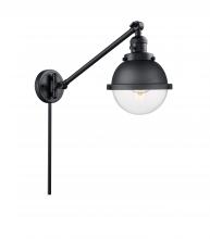 Innovations Lighting 237-BK-HFS-62-BK-LED - Hampden - 1 Light - 7 inch - Matte Black - Swing Arm