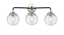 Innovations Lighting 284-3W-BPN-G202-6-LED - Beacon - 3 Light - 24 inch - Black Polished Nickel - Bath Vanity Light