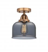 Innovations Lighting 288-1C-AC-G73-LED - Bell - 1 Light - 8 inch - Antique Copper - Semi-Flush Mount