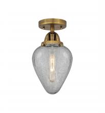 Innovations Lighting 288-1C-BB-G165-LED - Geneseo - 1 Light - 7 inch - Brushed Brass - Semi-Flush Mount