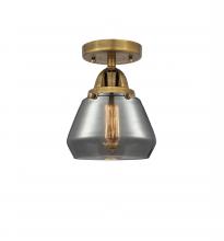 Innovations Lighting 288-1C-BB-G173-LED - Fulton - 1 Light - 7 inch - Brushed Brass - Semi-Flush Mount