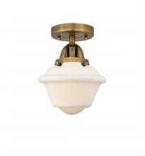 Innovations Lighting 288-1C-BB-G531-LED - Oxford - 1 Light - 8 inch - Brushed Brass - Semi-Flush Mount