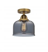 Innovations Lighting 288-1C-BB-G73 - Bell - 1 Light - 8 inch - Brushed Brass - Semi-Flush Mount