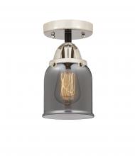 Innovations Lighting 288-1C-BPN-G53-LED - Bell - 1 Light - 5 inch - Black Polished Nickel - Semi-Flush Mount