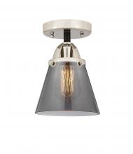 Innovations Lighting 288-1C-BPN-G63-LED - Cone - 1 Light - 6 inch - Black Polished Nickel - Semi-Flush Mount