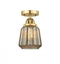 Innovations Lighting 288-1C-SG-G146-LED - Chatham - 1 Light - 7 inch - Satin Gold - Semi-Flush Mount