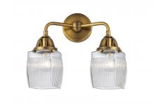 Innovations Lighting 288-2W-BB-G302-LED - Colton - 2 Light - 14 inch - Brushed Brass - Bath Vanity Light