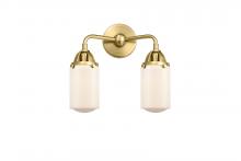 Innovations Lighting 288-2W-SG-G311-LED - Dover - 2 Light - 13 inch - Satin Gold - Bath Vanity Light