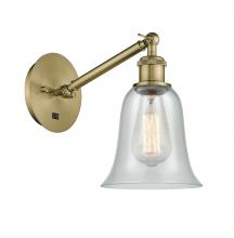 Innovations Lighting 317-1W-AB-G2812-LED - Hanover - 1 Light - 6 inch - Antique Brass - Sconce