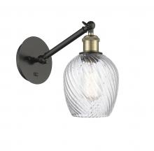 Innovations Lighting 317-1W-BAB-G292-LED - Salina - 1 Light - 6 inch - Black Antique Brass - Sconce